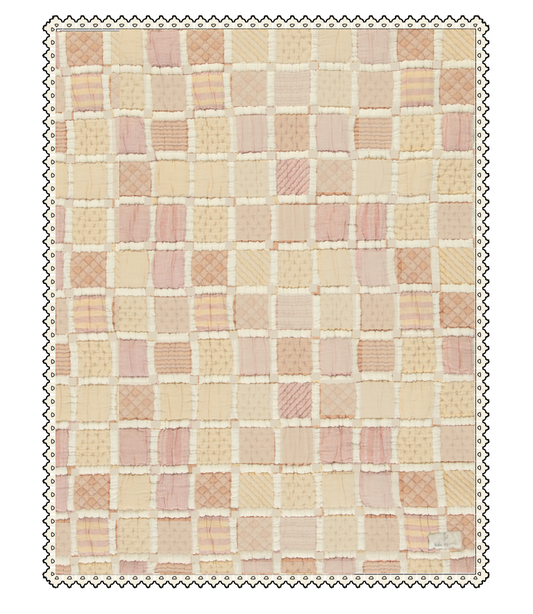 Bebe Organic - Mai Patchwork Blanket (Taupe)