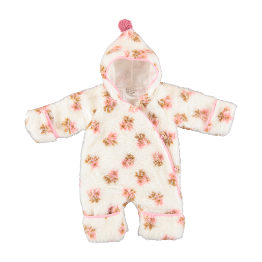 Bebe Organic - Laine Overall (Snow Florals)