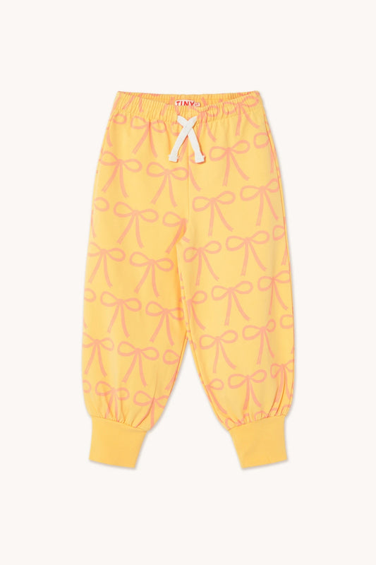 Tiny Cottons - Bows Yellow Sweatpants (Kid)