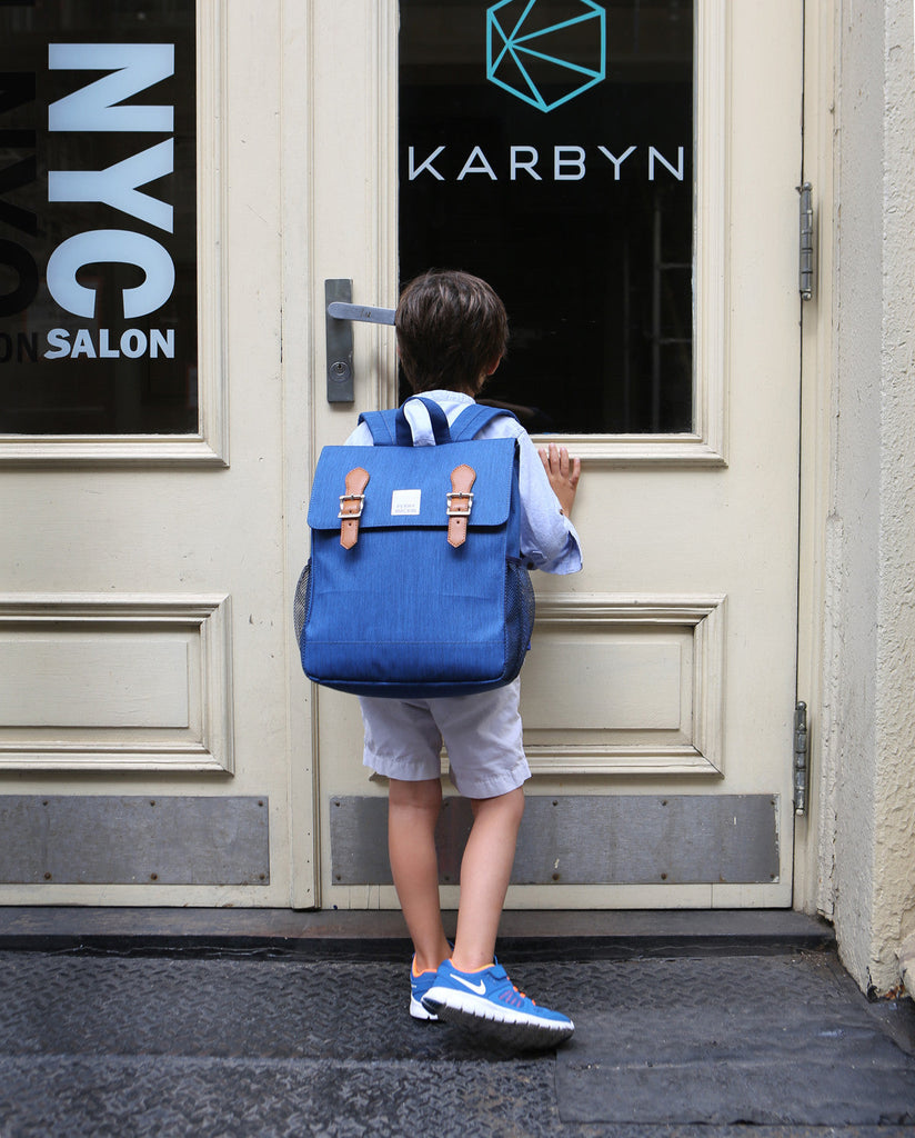 Perry Mackin Kid's Backpack - Blue