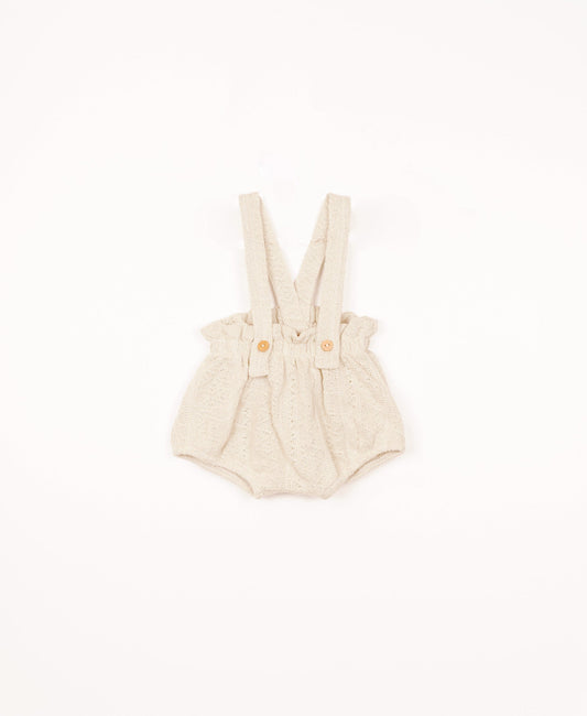 PlayUp - Pointelle Suspender Bloomers (Baby)