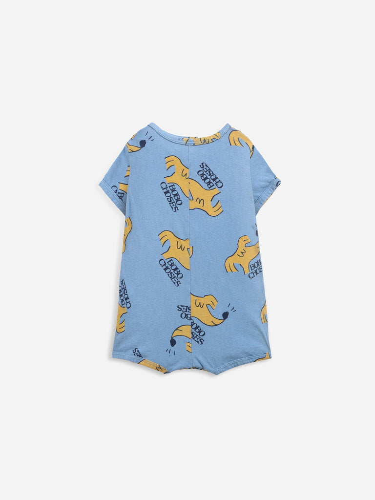 Bobo Choses - Sniffy Dog All Over Playsuit (Baby) - Only 6/12