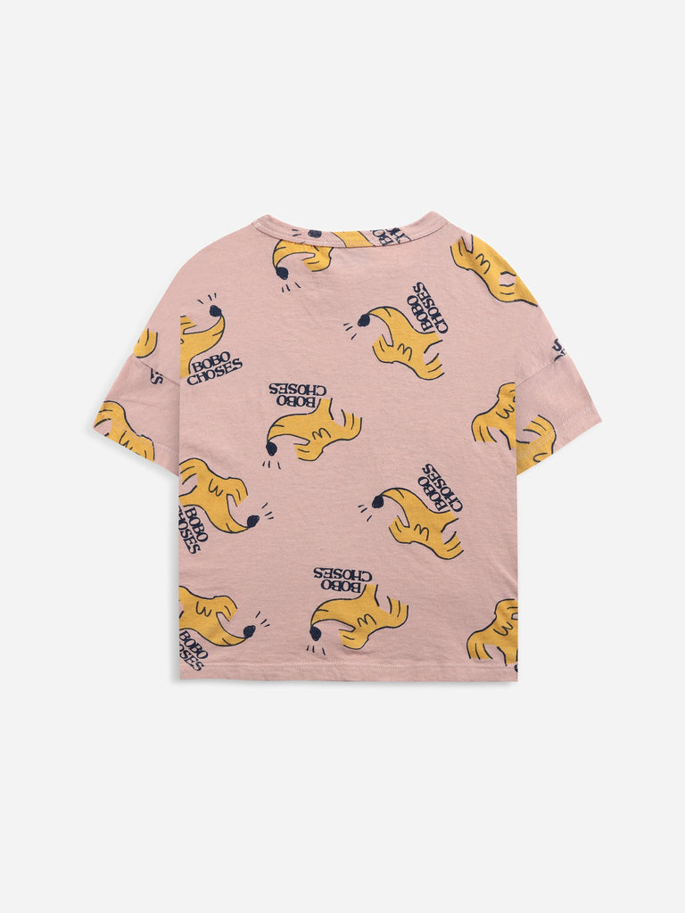 Bobo Choses - Sniffy Dog All Over Short Sleeve T-Shirt (Kid) - Only 8/9 & 10/11