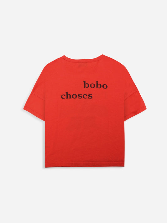 Bobo Choses - I'm a Poet Short Sleeve T-Shirt (Kid) - Last 2/3