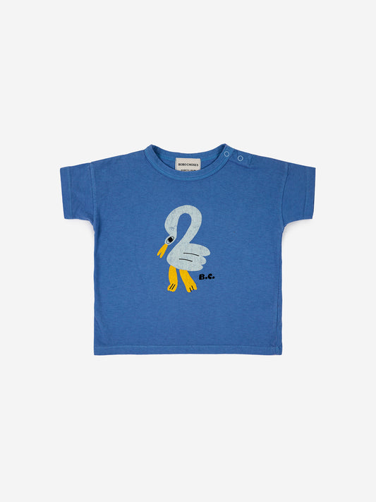 Bobo Choses - Pelican Blue T-Shirt (Baby) - Last 12m