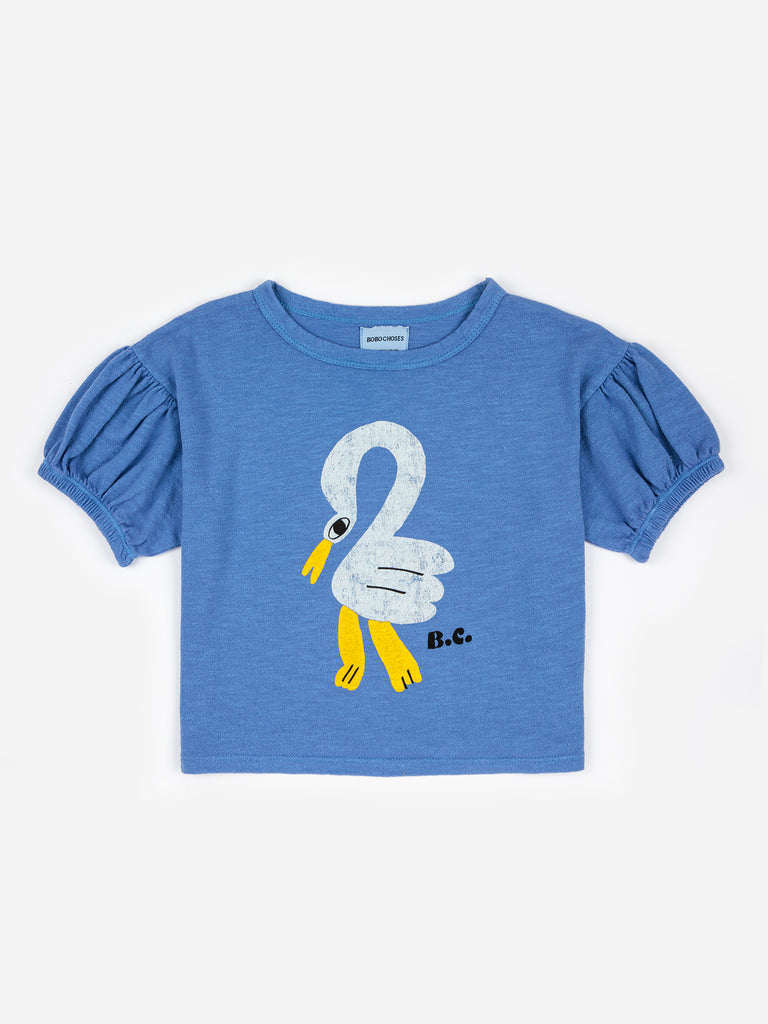 Bobo Choses - Pelican Puffed Sleeve T-Shirt (Kid)