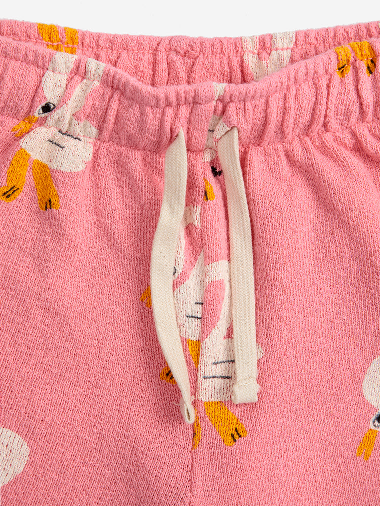 Bobo Choses - Pelican Pink Bermuda Shorts (Kid) - Last 8/9 & 12/13