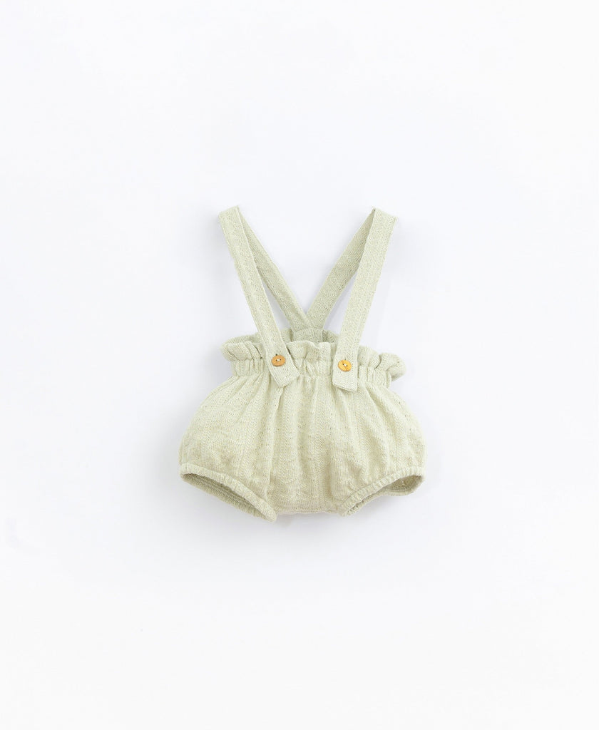 PlayUp - Pointelle Suspender Bloomers (Baby)