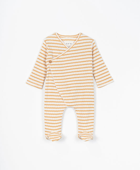 PlayUp - Ribbed Striped Playsuit (Baby)