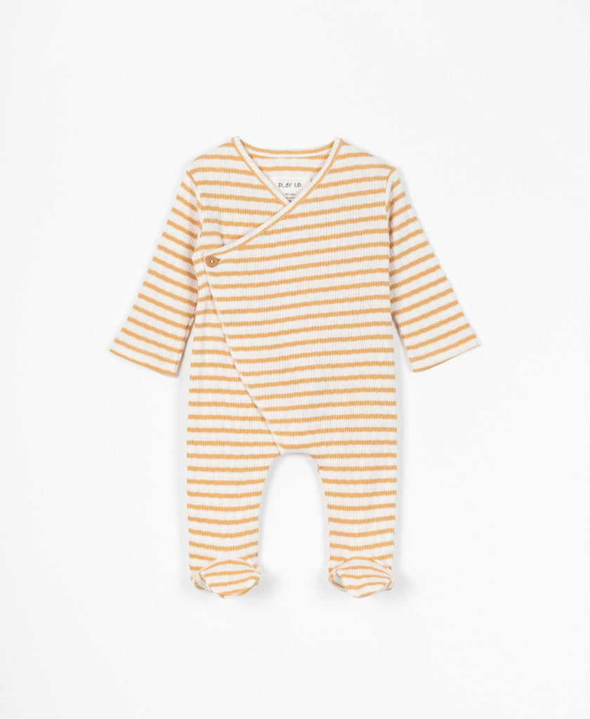 PlayUp - Ribbed Striped Playsuit (Baby)