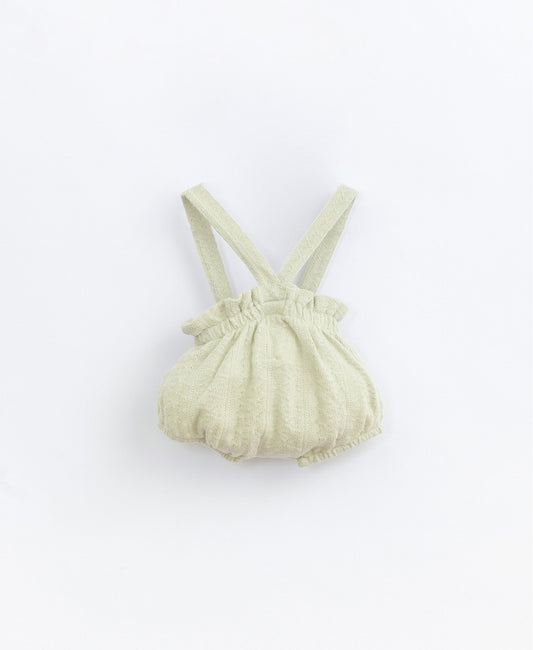 PlayUp - Pointelle Suspender Bloomers (Baby)