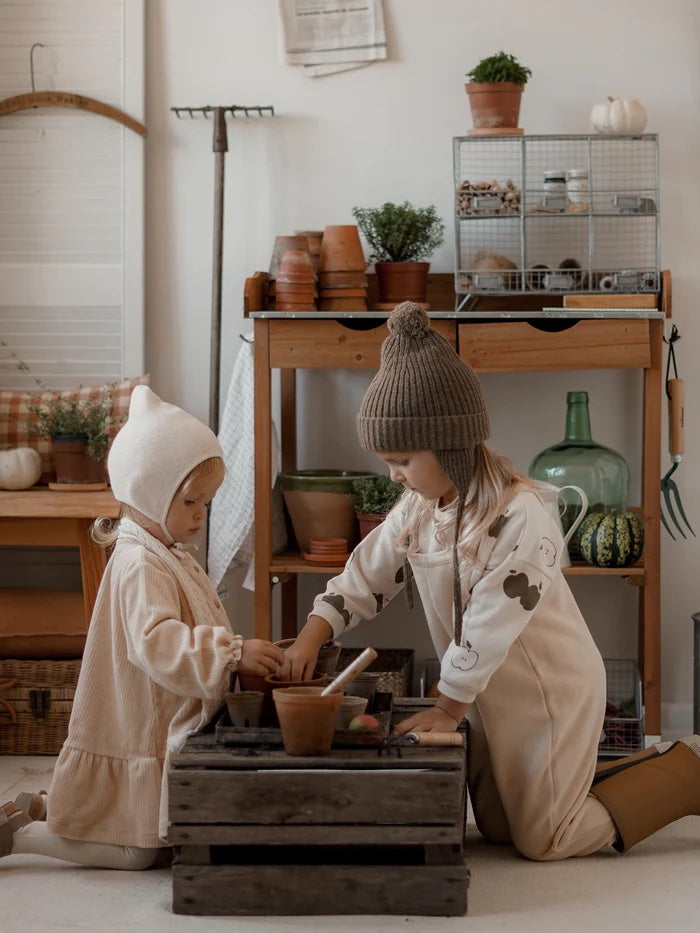 Organic Zoo - Pebble Dungarees - Last 2/3 – Hello Little Crew