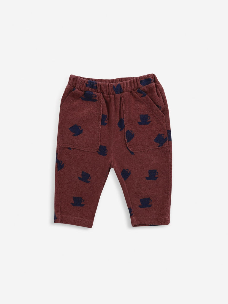 Bobo Choses - Cup Of Tea Terry Jogging Pants (Baby) - Last 12/18