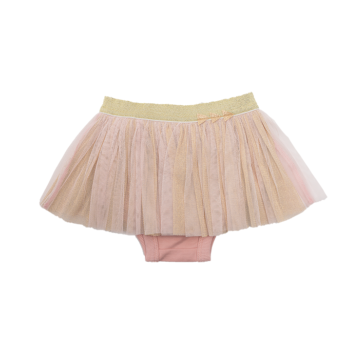 Rock Your Baby - Stay Gold Baby Skirt - Only 3/6 & 18/24