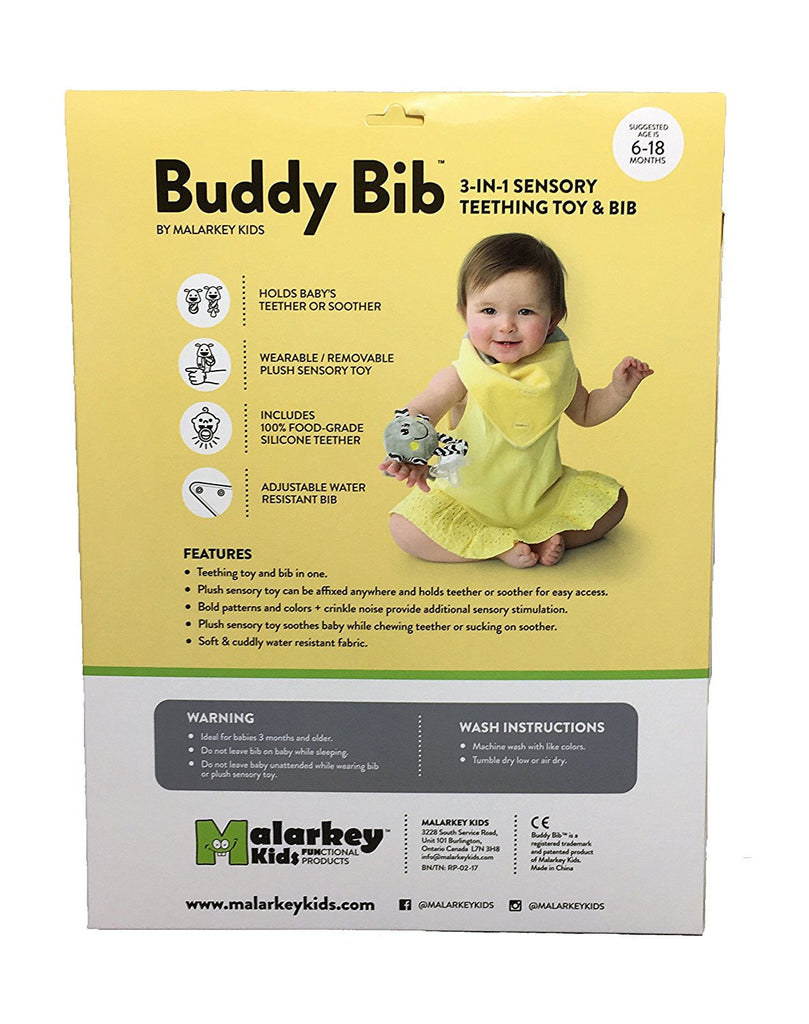 Buddy Bib - "Mookie" Yellow