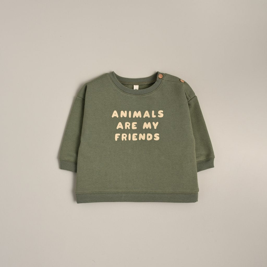 Organic Zoo - ANIMALS ARE MY FRIENDS Sweatshirt
