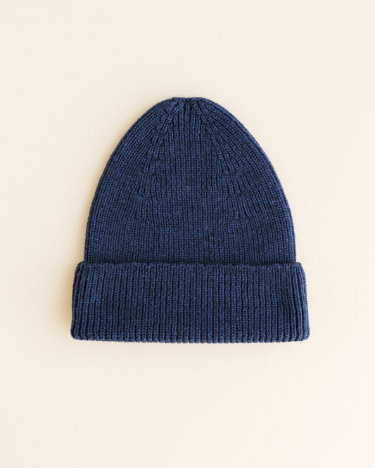 Hvid - Fonzie Beanie (Blue)