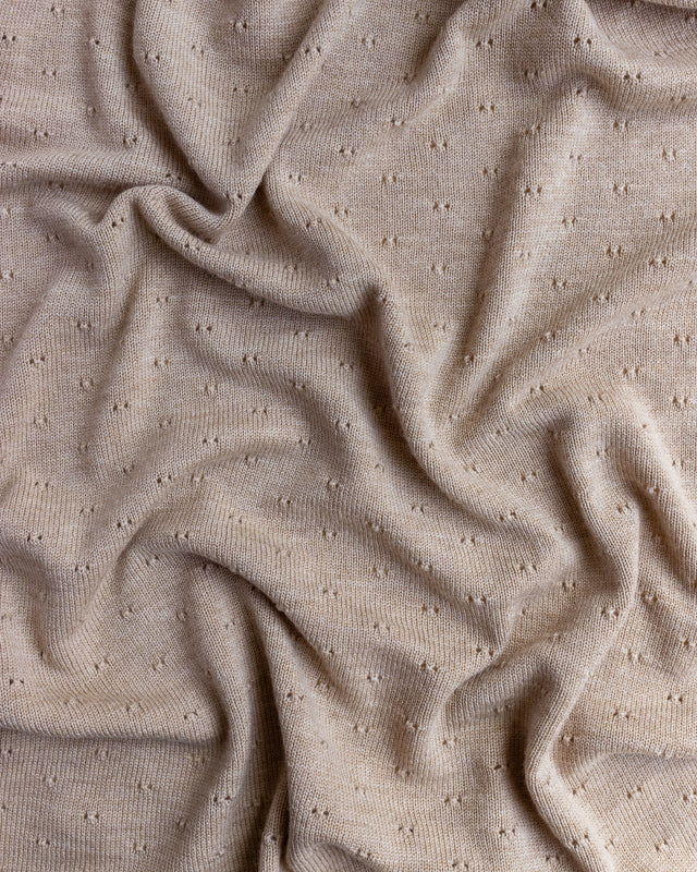 Hvid - Blanket Bibi (Sand)