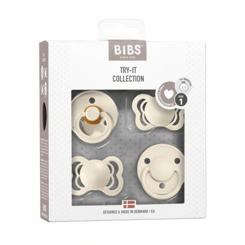 BIBS Pacifier - Try-It Collection (Ivory)
