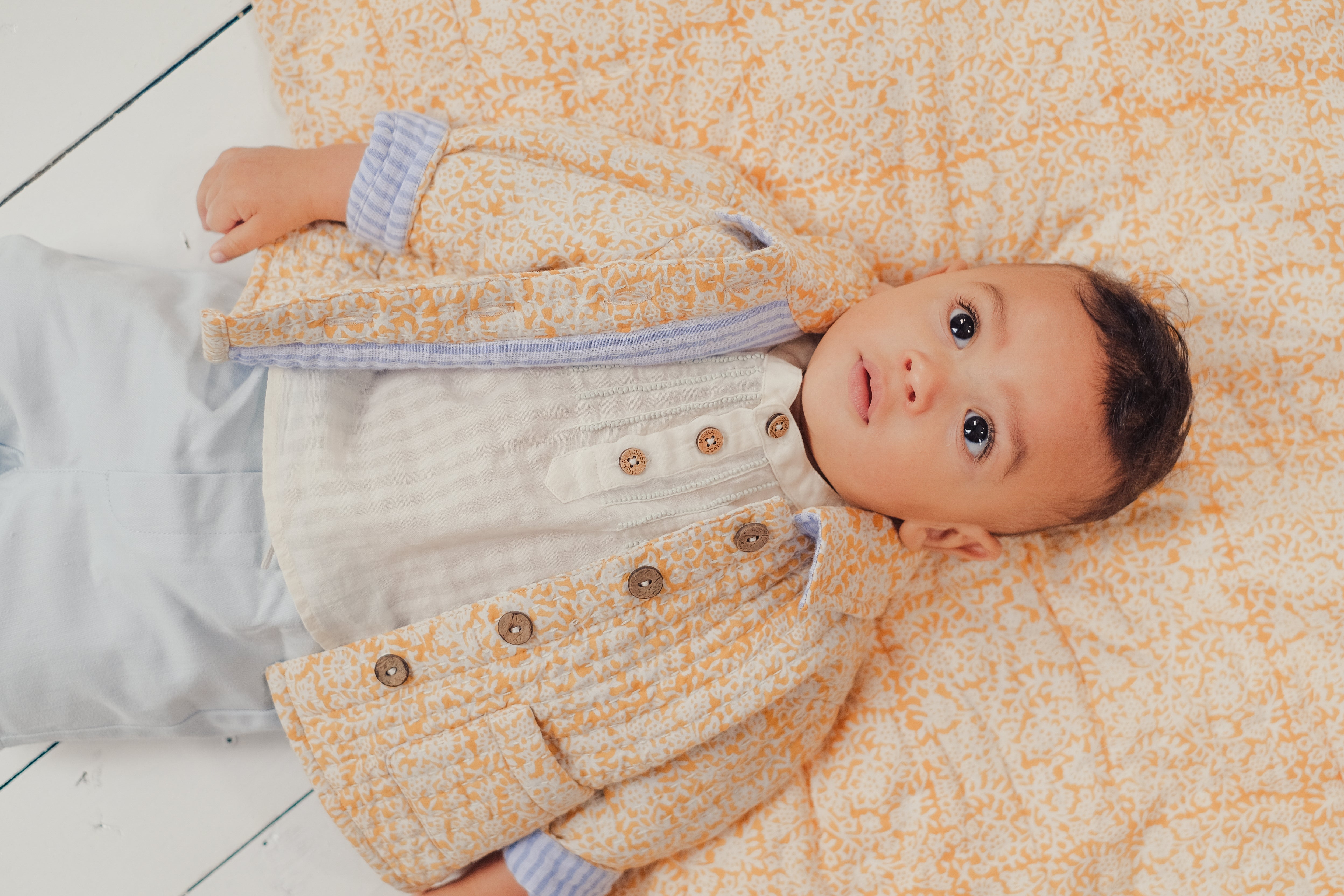 Louise Misha - Bermuda Obiki (Light Blue) – Hello Little Crew