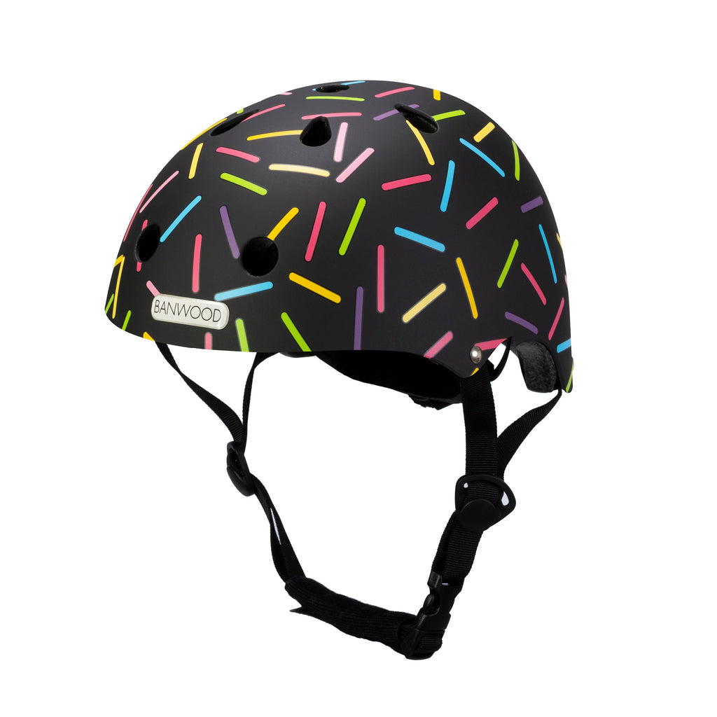 Banwood  - Classic Helmet (Allegra Black x Marest)*