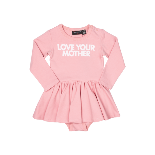 Rock Your Baby - "Love Your Mother" Onesie Dress