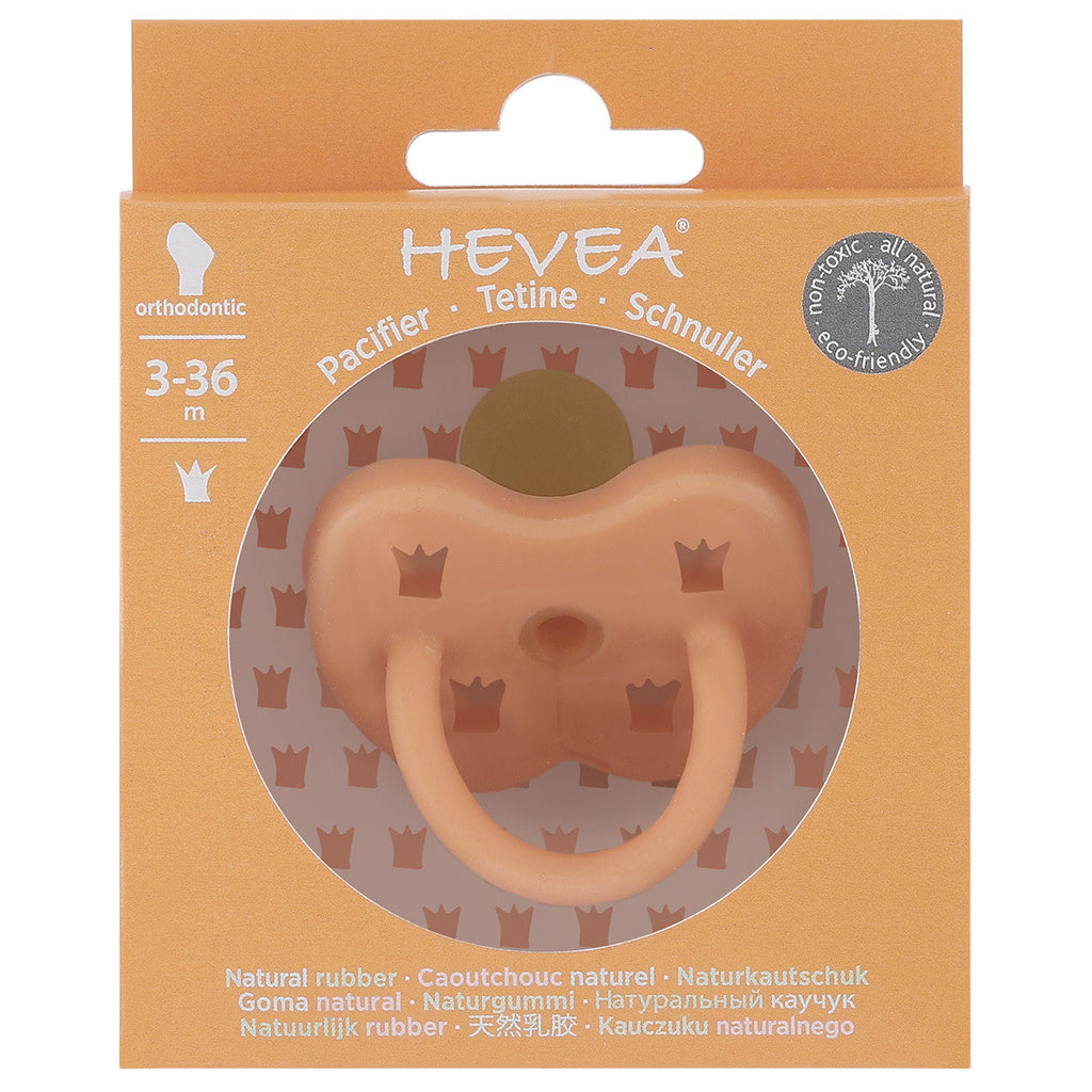 Hevea - Pacifier (Cantaloupe - O|0/3m + 3/36m)