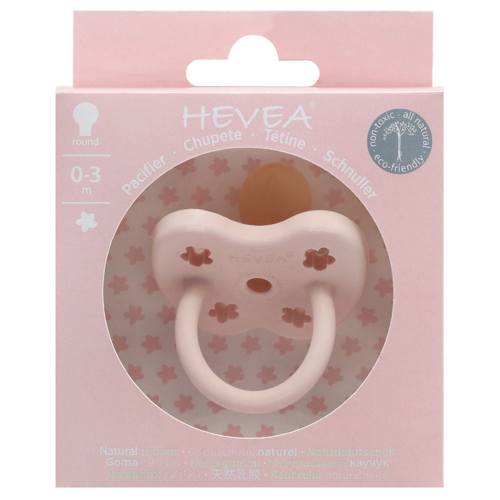 Hevea - Pacifier (Powder Pink - O+R|0/3m)
