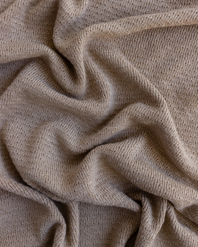 Hvid - Blanket Dora (Sand)