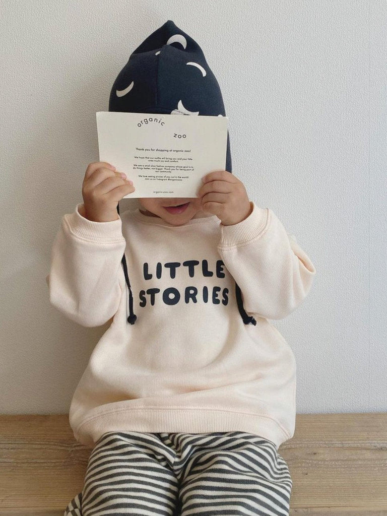 Organic Zoo - LITTLE STORIES Sweatshirt | Hello Little Crew