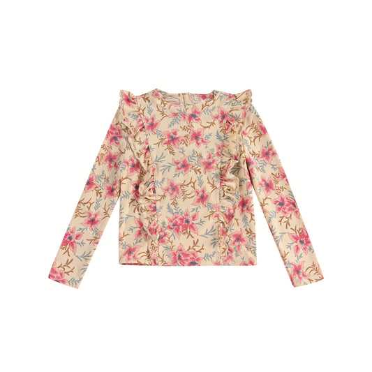 Louise Misha - Swimsuit Two-Piece Yanika (Raspberry Flowers)