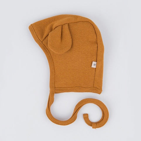 Bear Mustard Bonnet