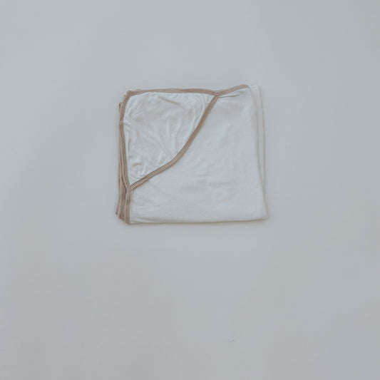 Ecru Hooded Swaddle