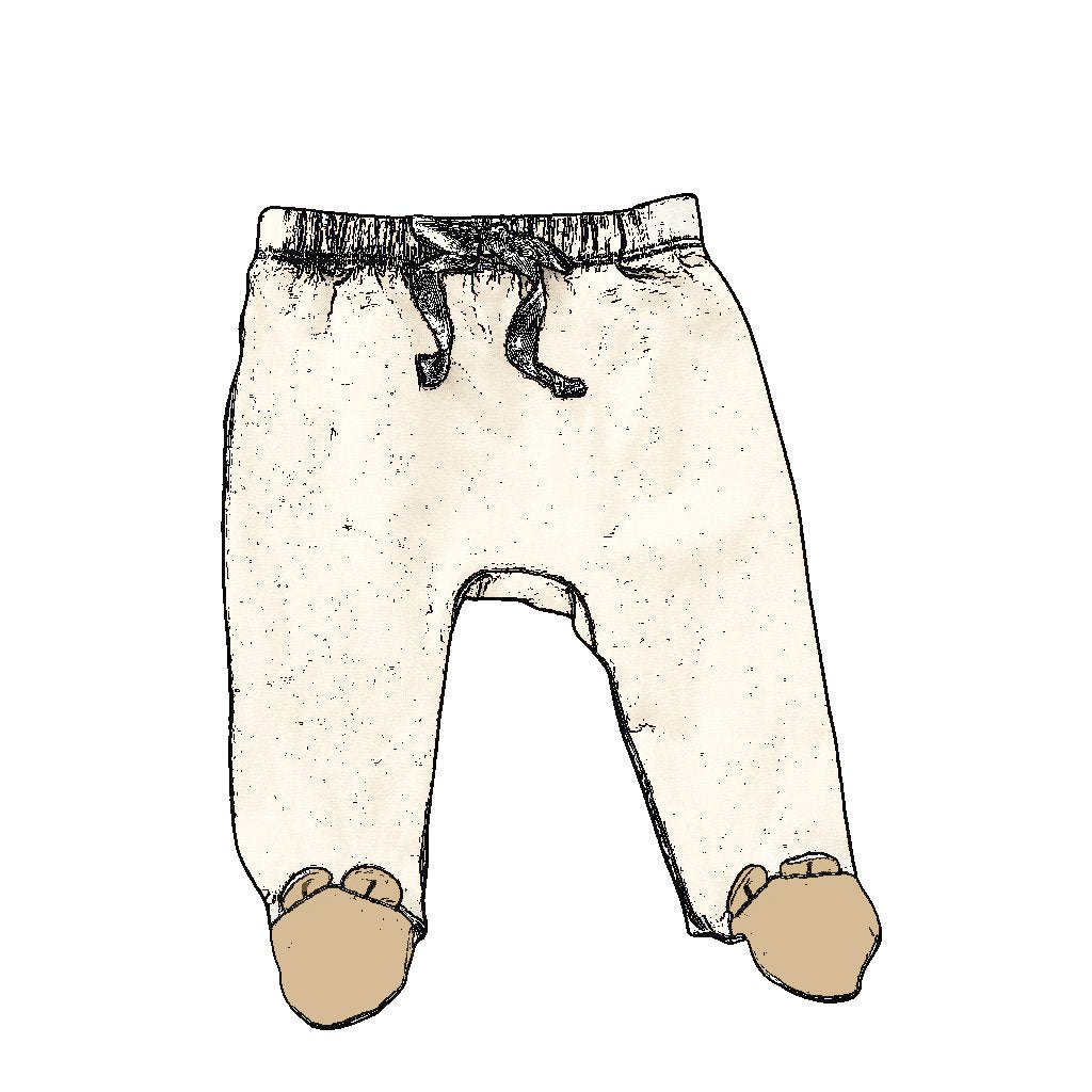 Ecru Bear Pants
