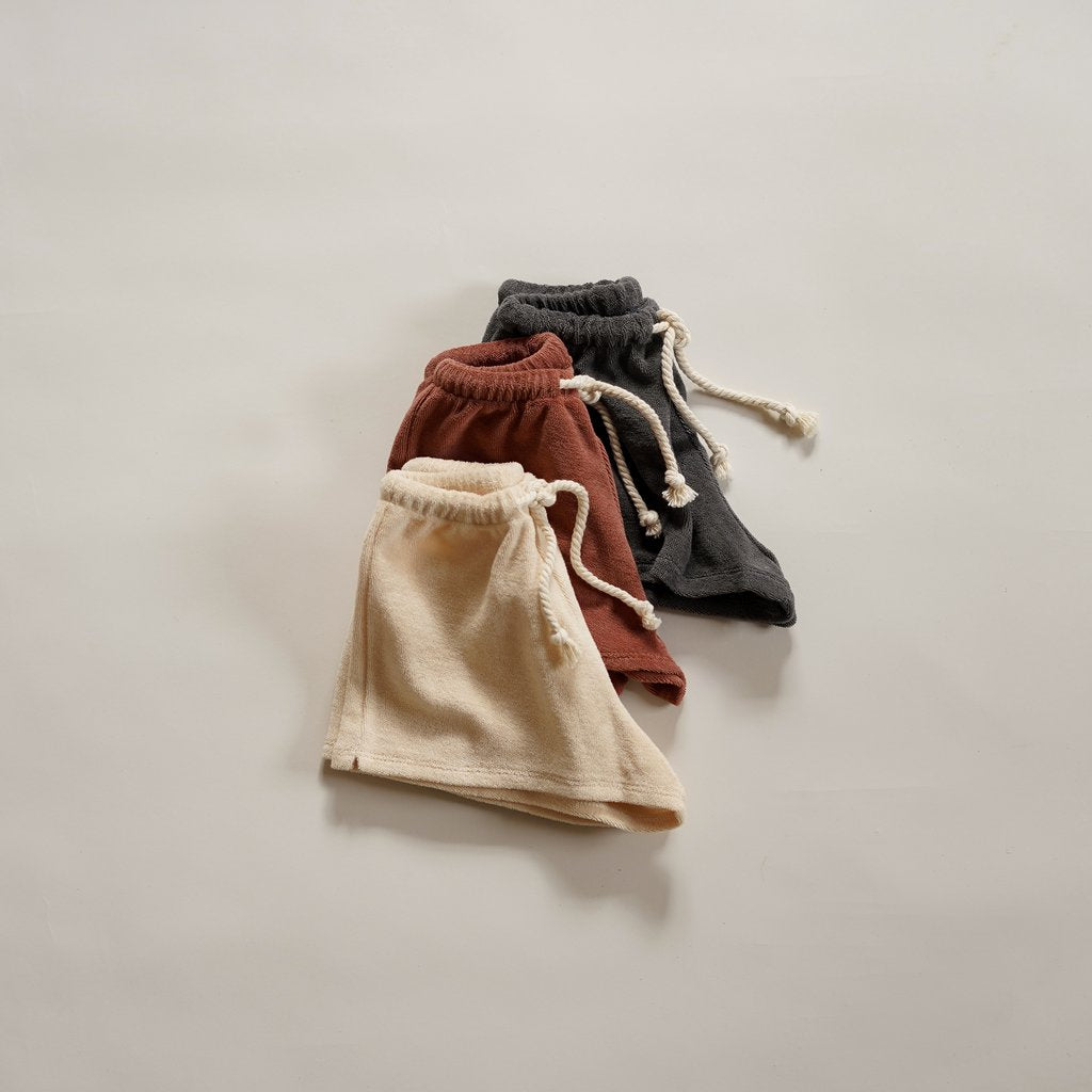 Organic zoo terry rope set up 1-2Y Organic Terry Zoo (boxy t-shirt +