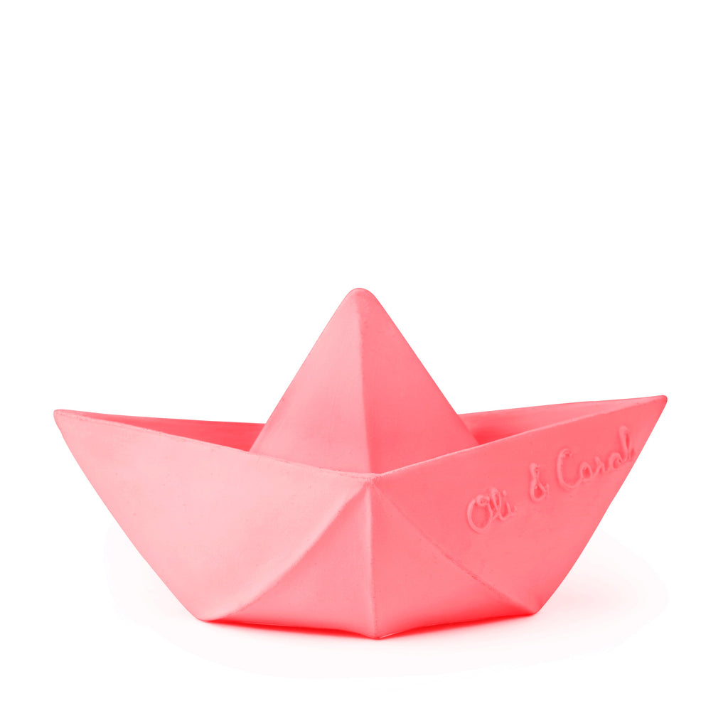 Oli & Carol - Origami Boat | Pink
