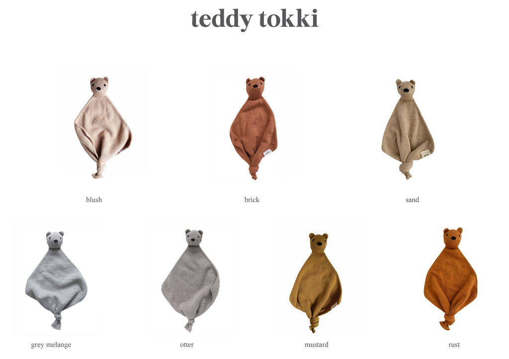 Hvid - Teddy Tokki (Mustard)