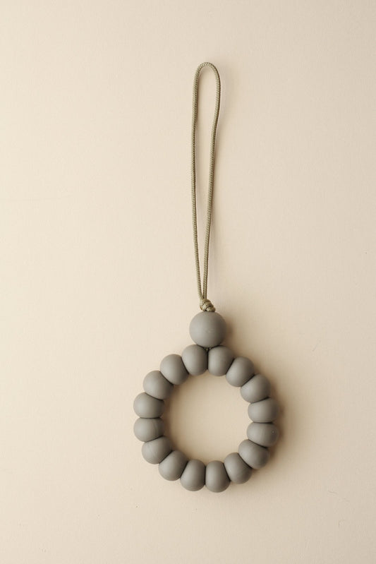 Little Chew - Silicone Teether Ring (Deep Onyx)