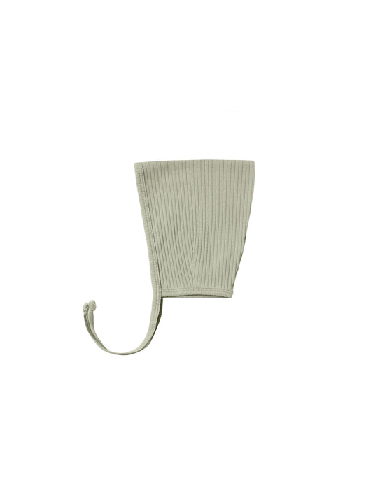 Quincy Mae - Ribbed Pixie Bonnet (Sage) - Last 6/12