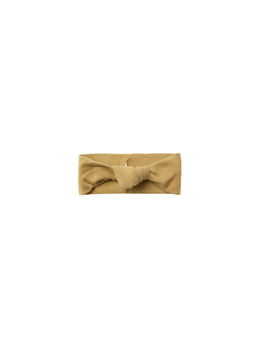 Quincy Mae - Knotted Headband (Gold)