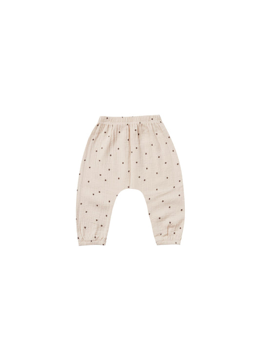 Quincy Mae - Woven Pant (Natural)