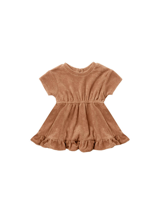 Quincy Mae - Terry Dress Set (Terracotta)