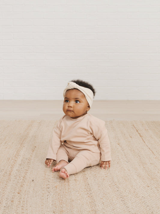 Quincy Mae - Knotted Headband (Natural)