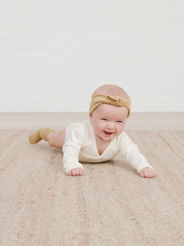 Quincy Mae - Knotted Headband (Gold)