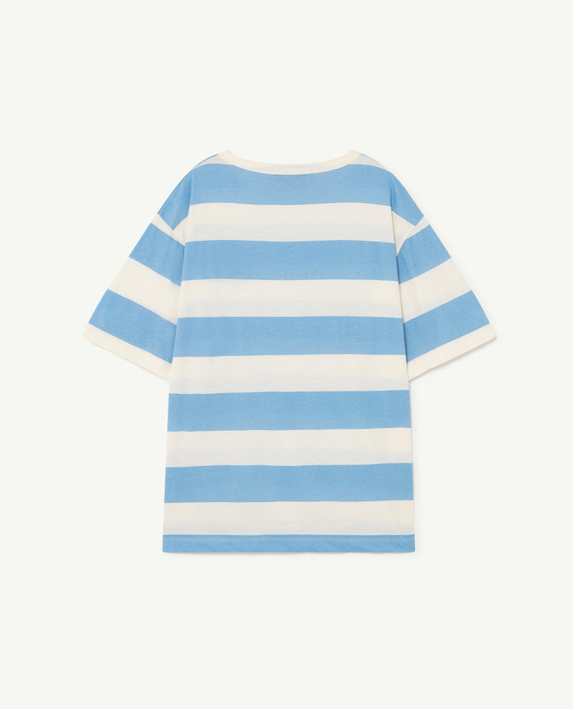 T.A.O. - Rooster Oversize Kids T-Shirt (White/Blue)