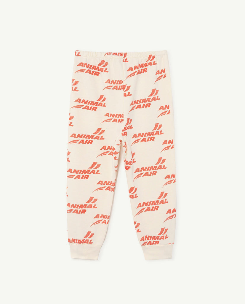 T.A.O. - Panther Kids Pants (White Animals Air)