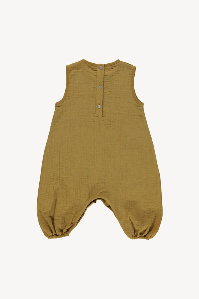 Fin and Vince - Tank Romper (Toffee) - Only 0/3 & 3/6