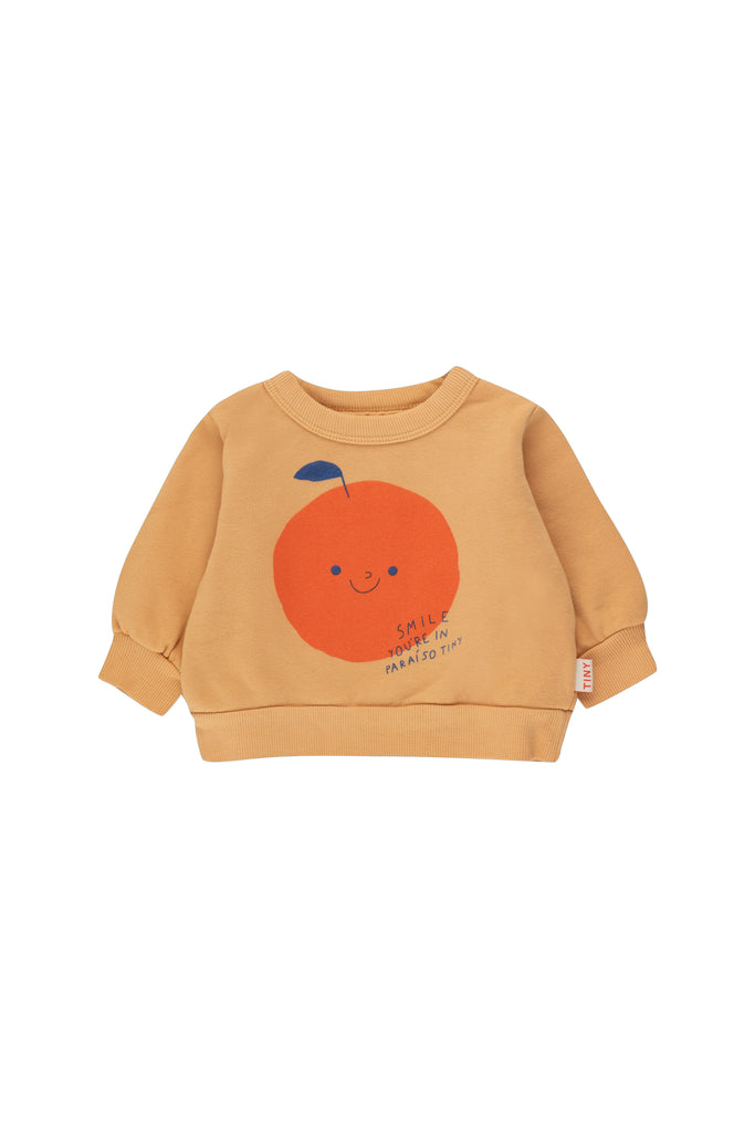 Tiny Cottons - Tangerine Sweatshirt (Baby) - Last 3m & 24m