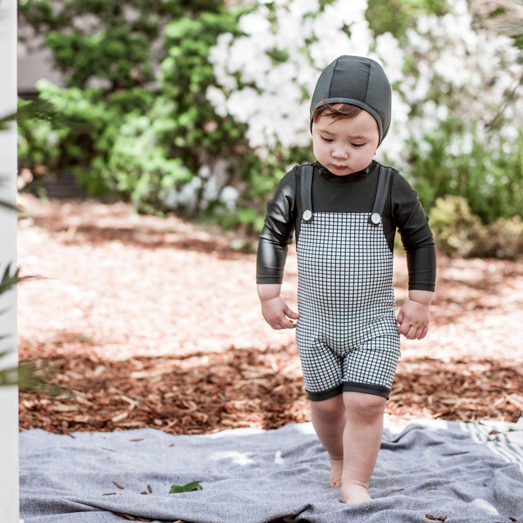 Checker Swimmer Outfit