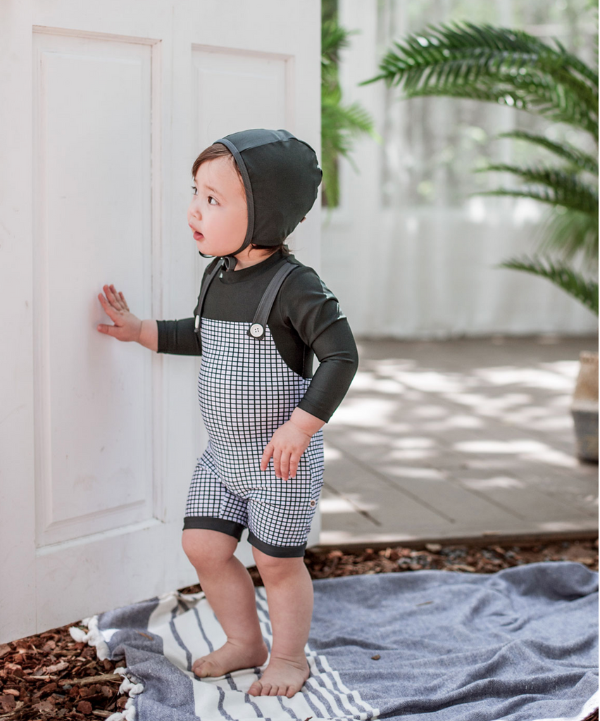 Checker Swimmer Outfit